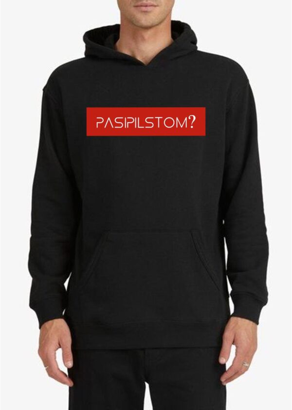 Džemperis „Pasipilstom?“