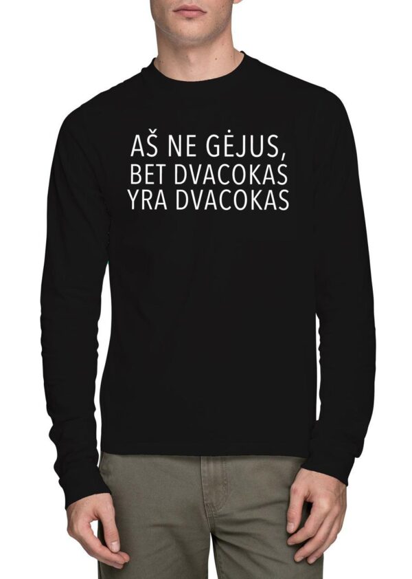Megztinis „Aš ne gėjus, bet dvacokas yra dvacokas“