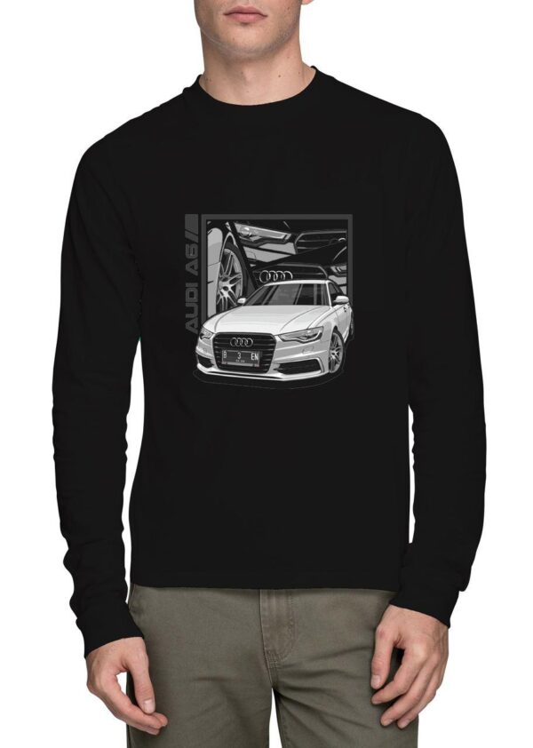 Megztinis „Audi A6 Gyliai Širdy“