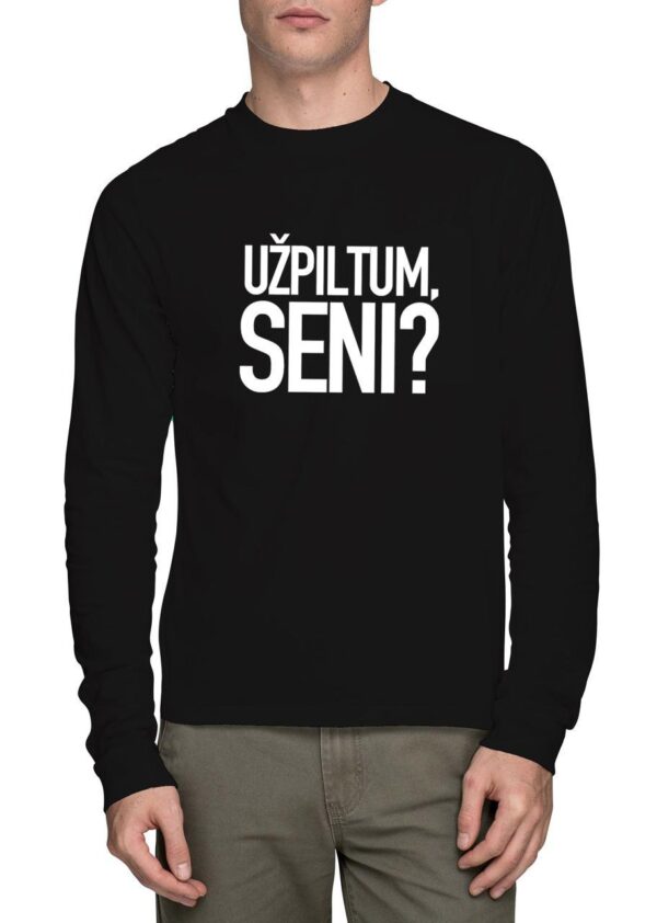 Megztinis „Užpiltum, seni?“