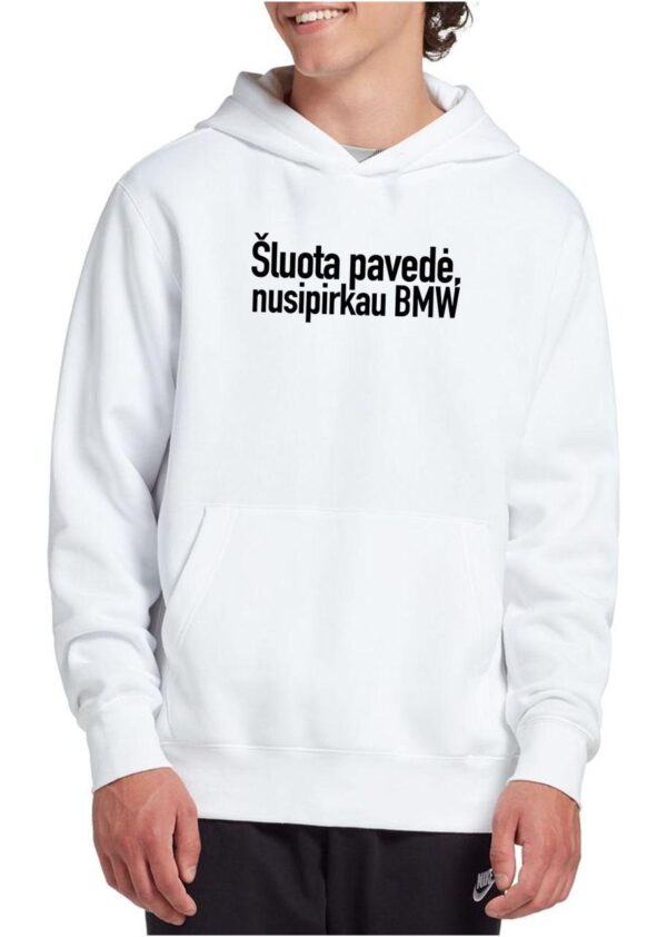 Džemperis „Šluota pavedė, nusipirkau BMW“ - Image 2