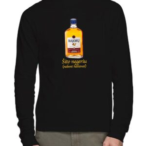 Megztinis „Šito negeriu, (nebent haliavai)“