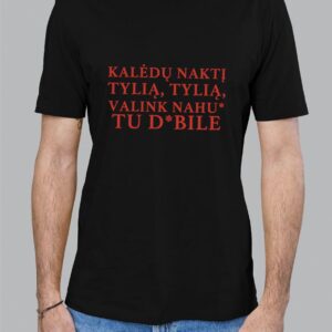 Marškinėliai "Kalėdų naktį tylią"